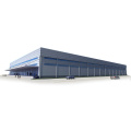 Prefabricated Light Industrial Building Galvanized Steel Structure Warehouse Shed With Fireproof Coating